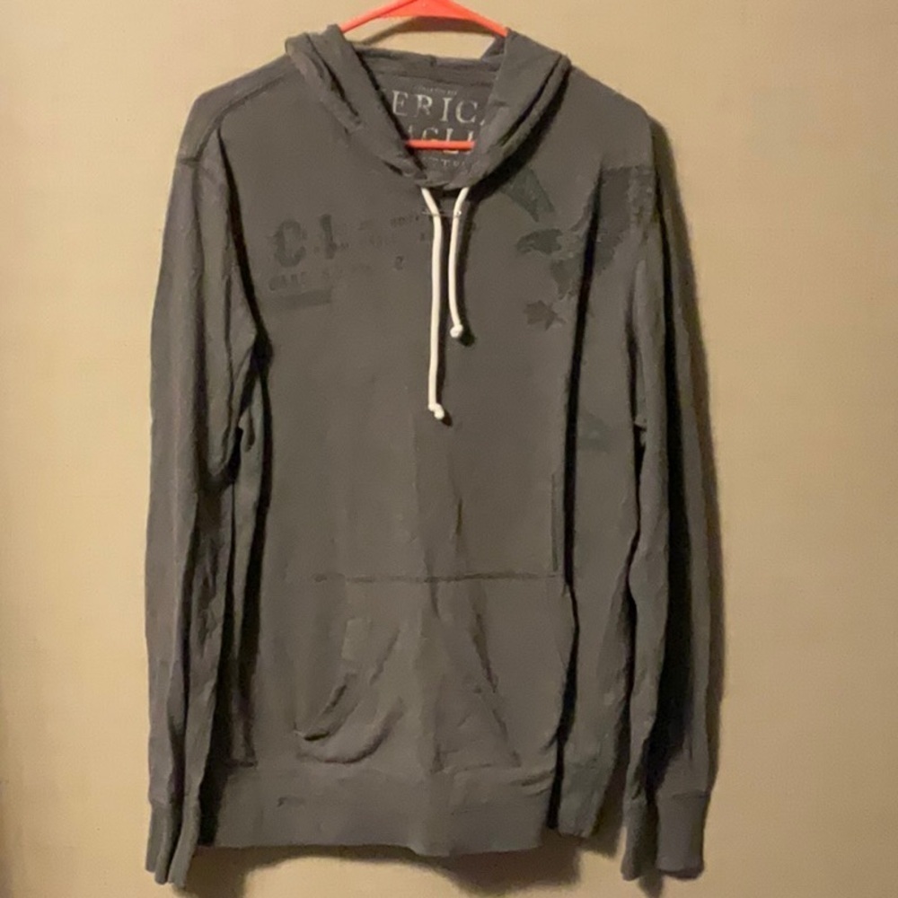 American Eagle Outfitters Gray Sweatshirt Casual Fit